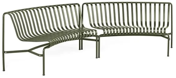 HAY Palissade Park Dining Bänk In/In Startset 2 st. Oliv