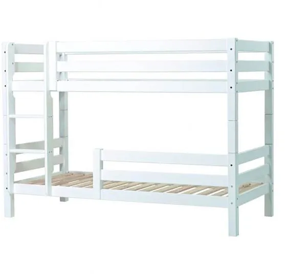 Hoppekids ECO Luxury våningssäng med sängräcke - 120x200